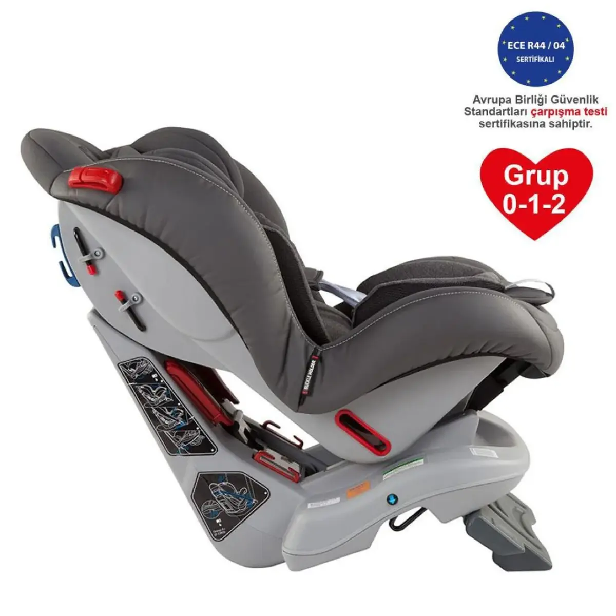 Kraft Rode Oto Koltuğu 9-25 Kg Gray