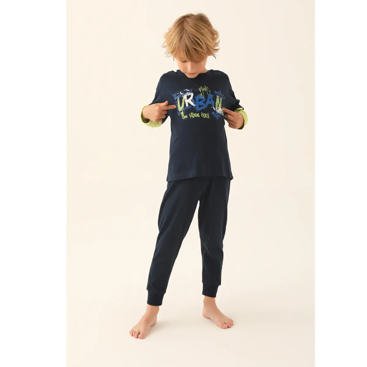 RolyPoly Pijama Takımı Lacivert
