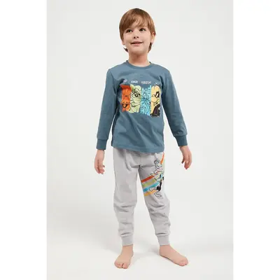 RolyPoly Looney Tunes Pijama Takımı Asfalt