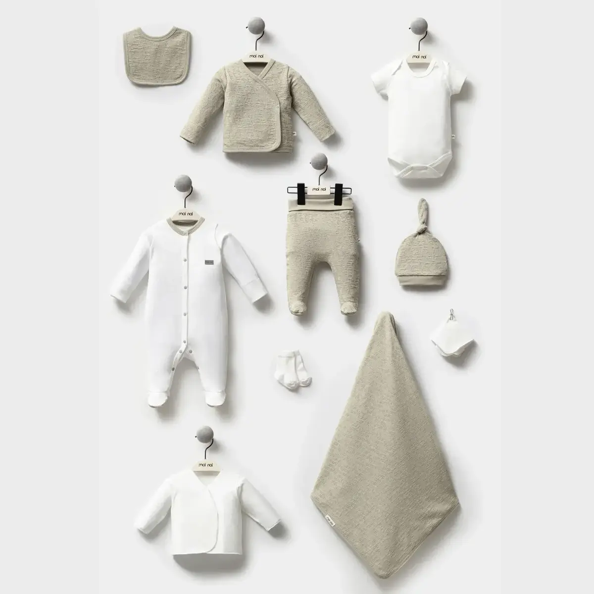 Moi Noi Hastane Çıkışı 10lu Haki