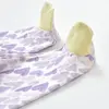 Bibaby Organik Pantolon Patikli Love You Baby Yellow - Lavander
