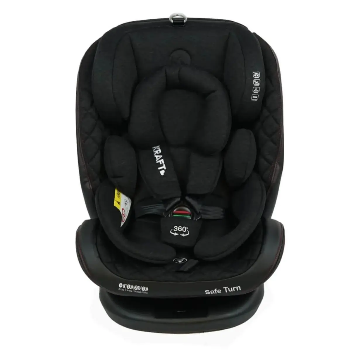 Kraft Safe Turn Oto Koltuğu 0-36 Kg Black