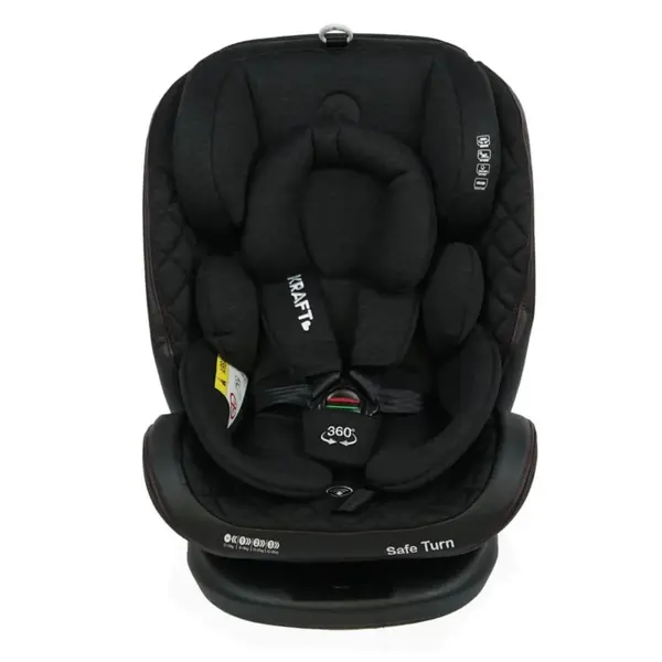 Kraft Safe Turn Oto Koltuğu 0-36 Kg Black
