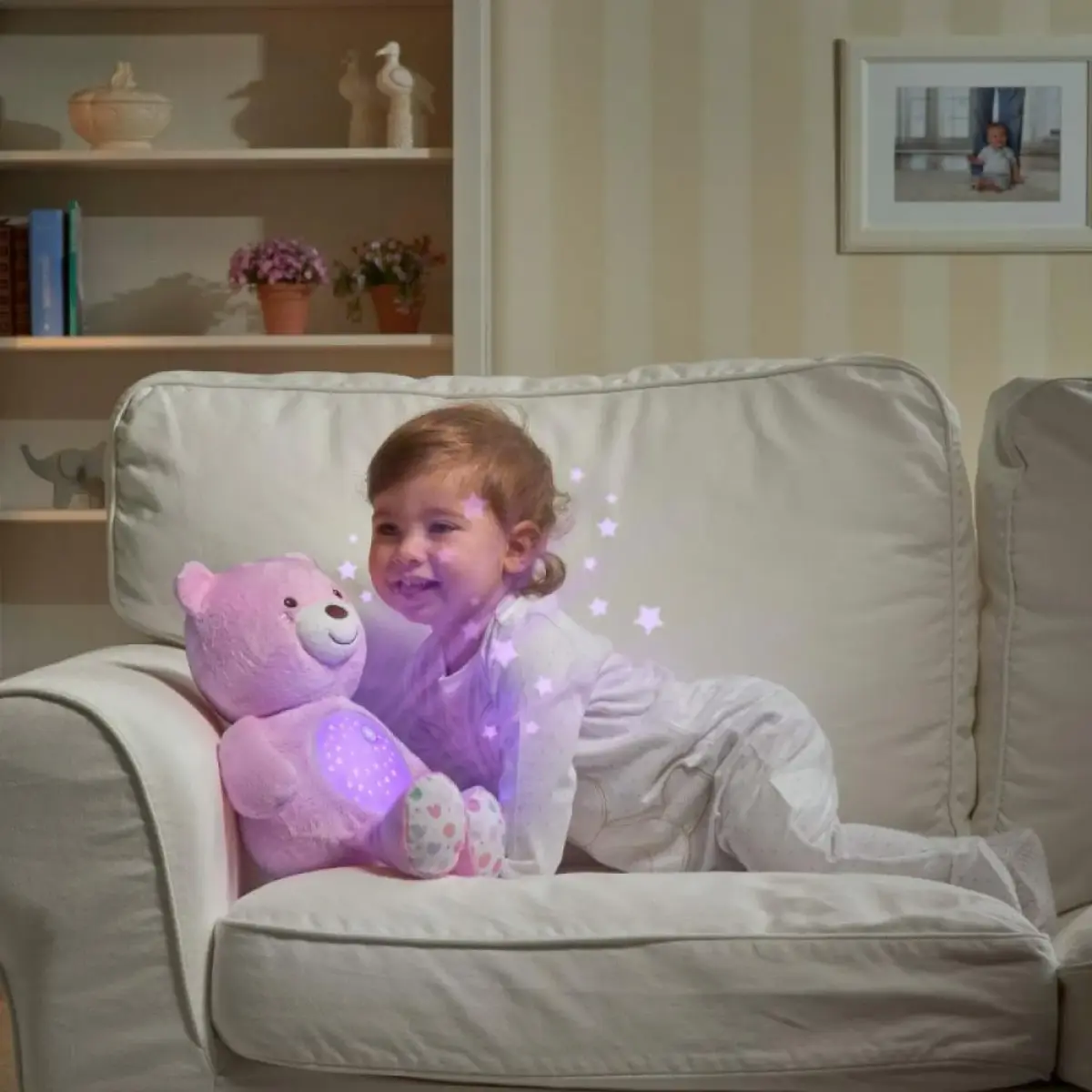 Chicco İyi Geceler Baby Bear Pink