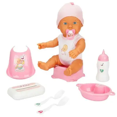 Bebelou Bebek Bakım Zamanı Bebek Set 32 Cm