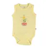 Bibaby Atlet Body Jakarlı Sweet Fruits Sarı