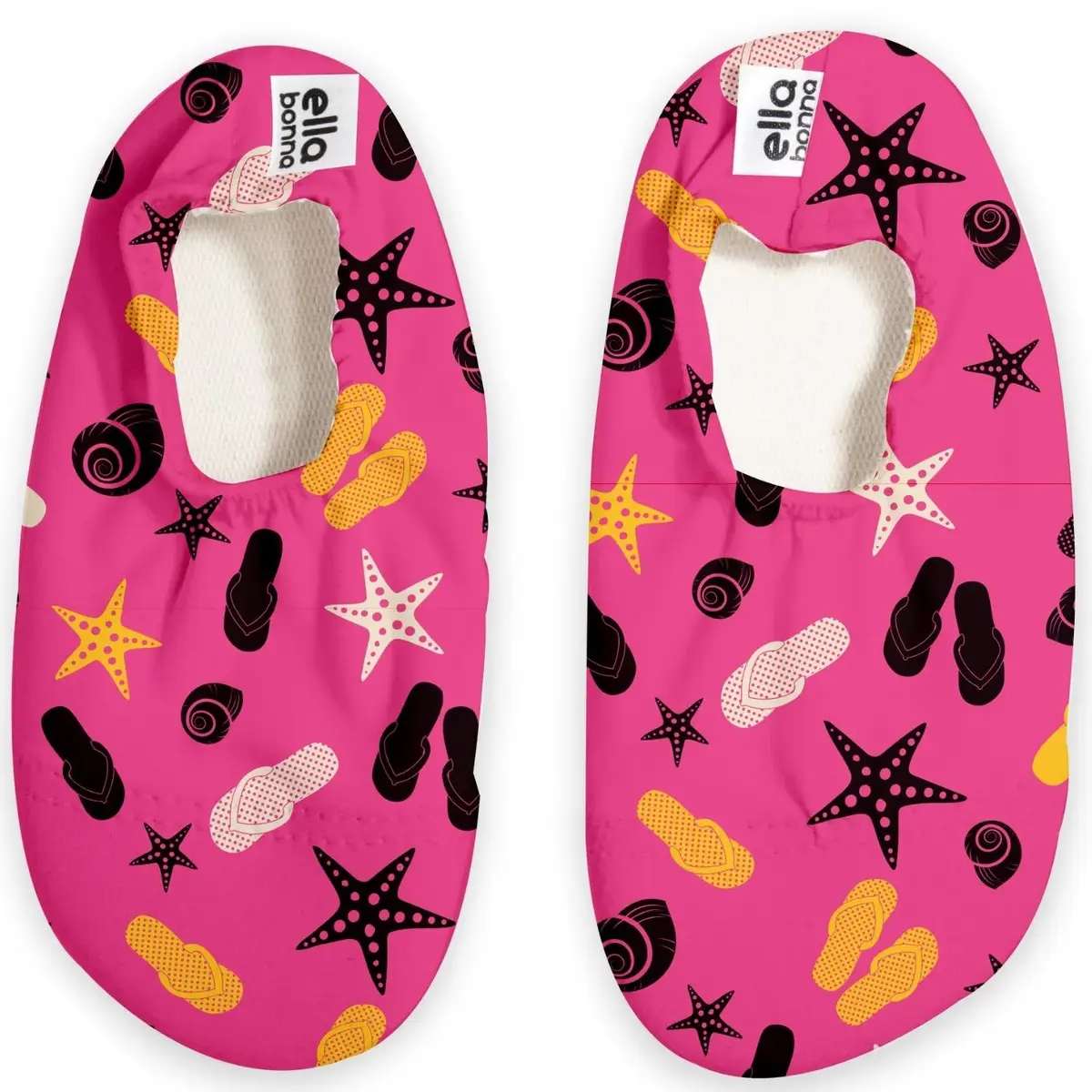 Ella Bonna Deniz Patiği Kaydırmaz Taban Terlik Desenli Ella Bonna Deniz Patiği Kaydırmaz Taban Terlik Desenli