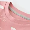 Bibaby Pijama Takımı Cute Cloudy Pembe