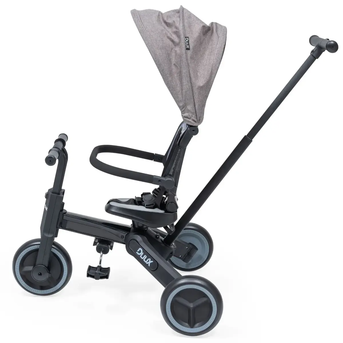 Duux Trike D56 7 in 1 Üç Tekerlekli Bisiklet Gri