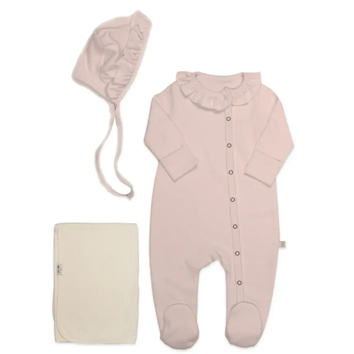 Bistyle Tulum Battaniyeli Princess Ekru - Gül Kurusu