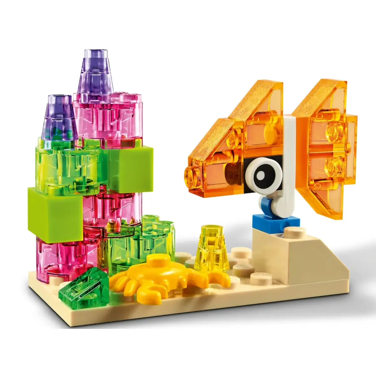 LEGO Classic Yaratıcı Şeffaf Yapım Parçaları 11013