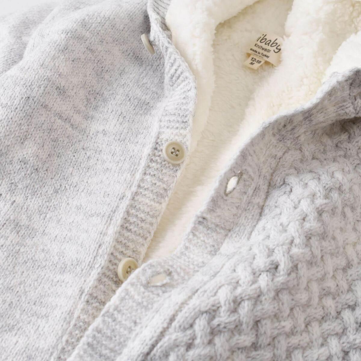 Bibaby Tulum Cepli Welsoftlu Triko Gri