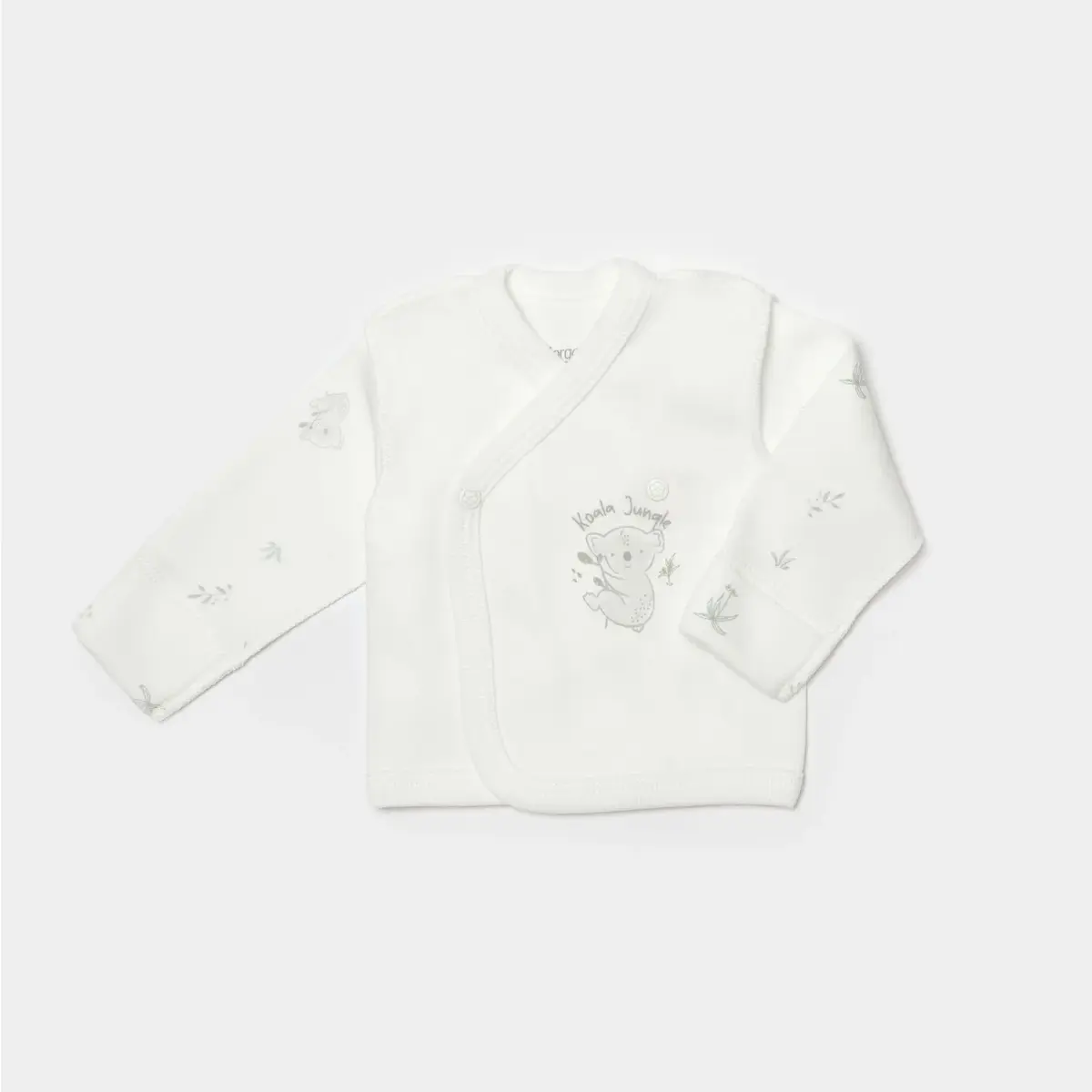Bibaby Organik Hastane Çıkışı 4lü  Koala Jungle Prematüre Gri