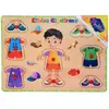 Playwood Ahşap Tutmalı Elbise Giydirme