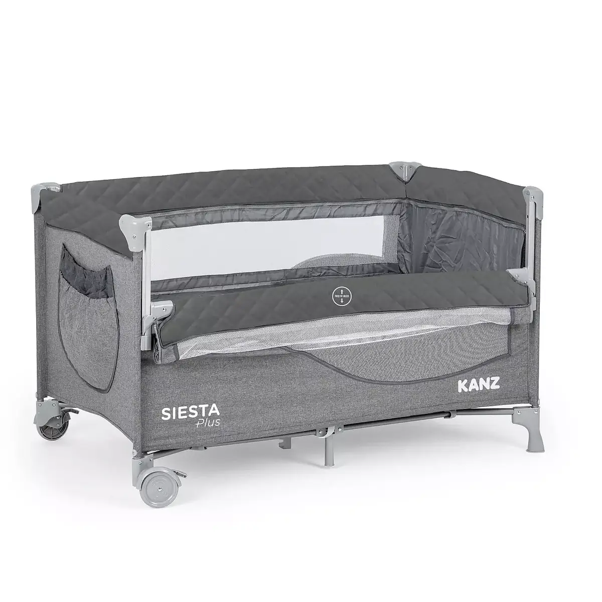 Kanz Siesta Plus Anne Yanı Oyun Parkı 70x120 cm Füme