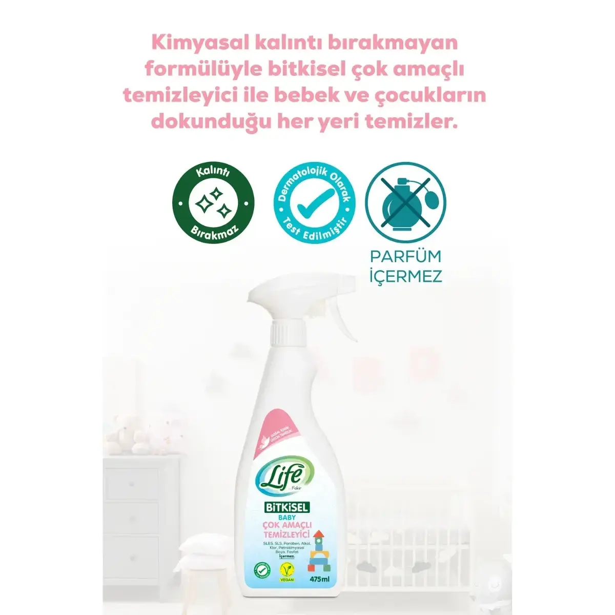 Life by Fakir Çok Amaçlı Temizleyici 475ml