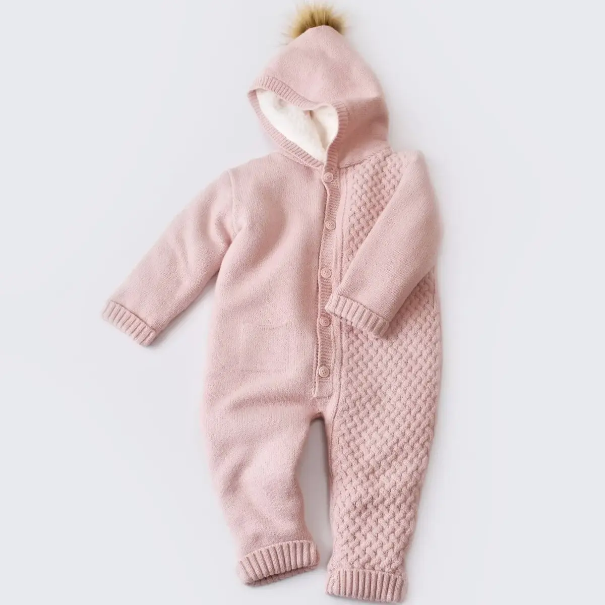 Bibaby Tulum Cepli Welsoft Triko Pembe