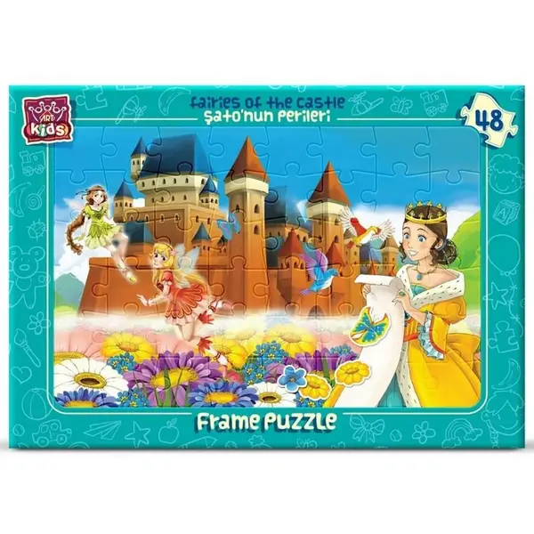 Art Çocuk Puzzle 48 Parça Şato'nun Perileri
