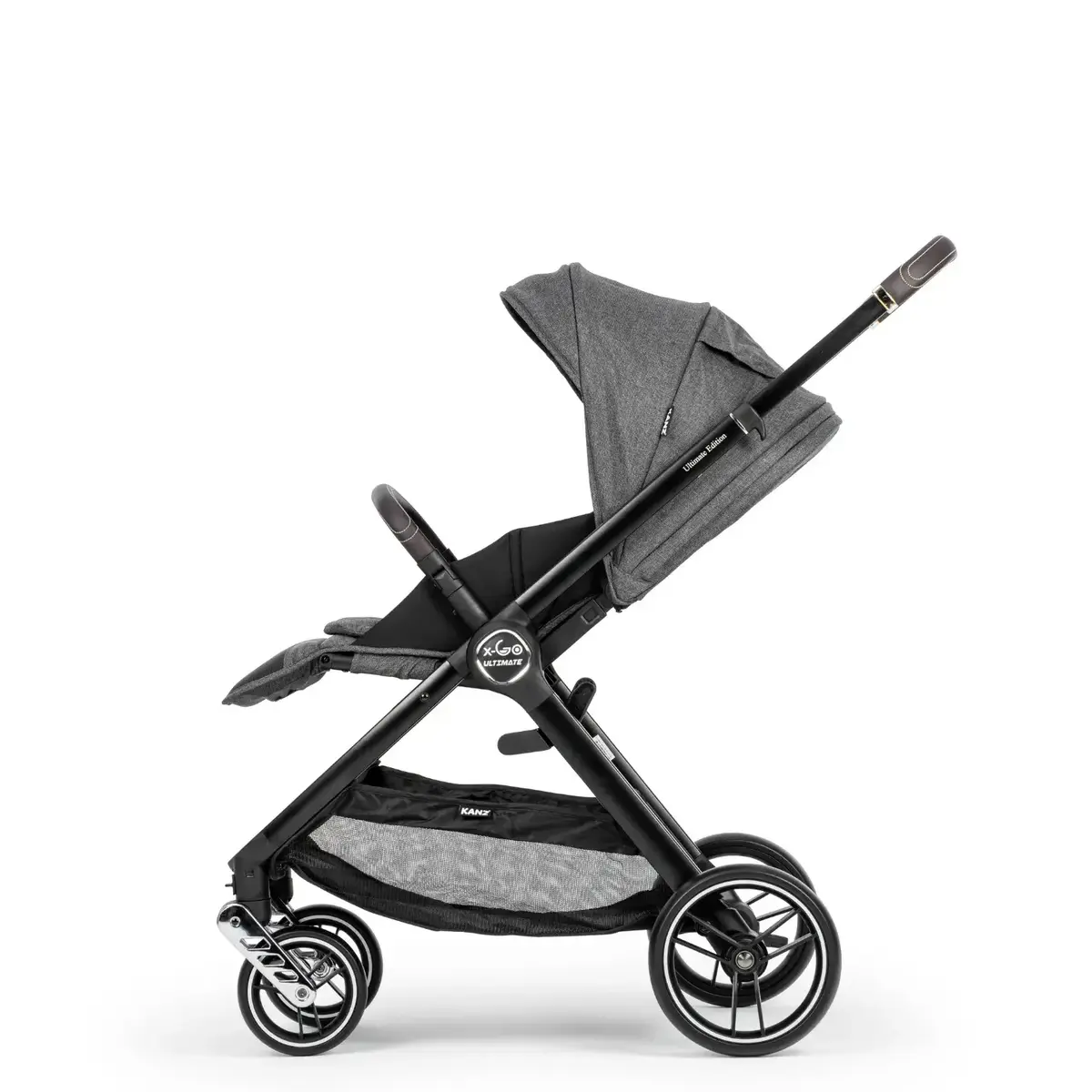 Kanz X-Go Ultimate Travel Sistem Bebek Arabası Silver Gri