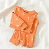 Bibaby Pijama Takımı Happy Graffe Turuncu