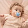 Mamajoo Ortodontik Silikon Emzik Sterilizasyon & Saklama Kutusu 6Ay+ Powder Blue 2li