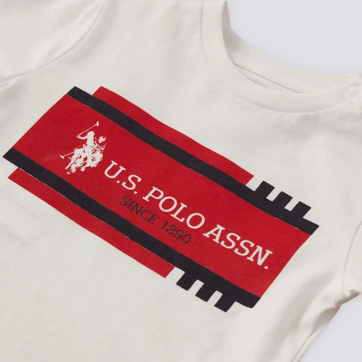U.S. Polo 2li Takım T-Shirt Krem