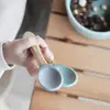 OiOi Silikon Mama Kaşığı 2'li Bambu Saplı Aqua Green/Velvet Rose