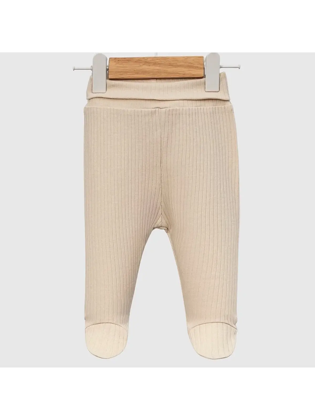 Angeltouch Pantolon Patikli Raporlu 3'lü Set Kız-Erkek Unisex Bebek 6-9 Ay