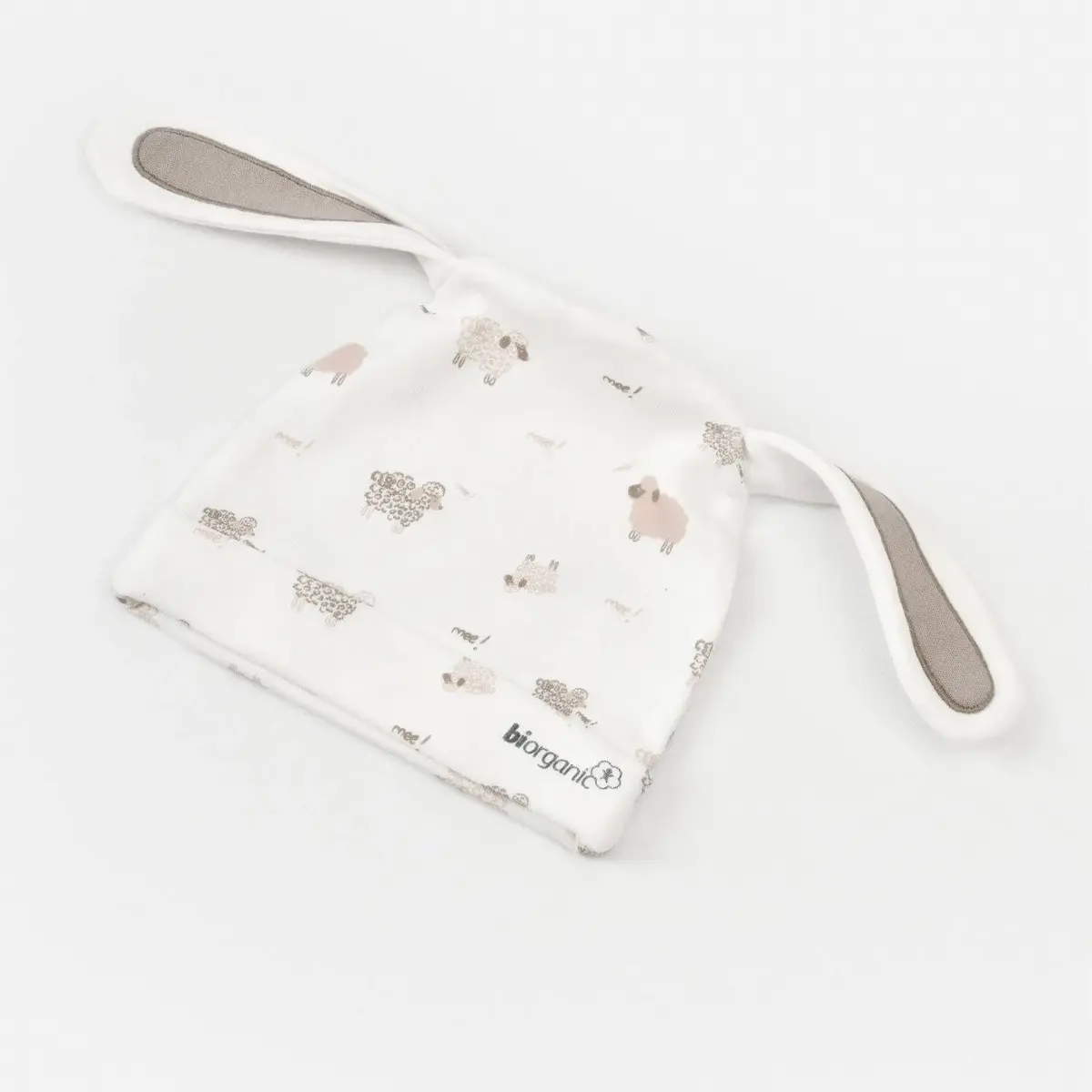 Bibaby Organik Tulum Takımı Tüllü Curly Sheep Bej