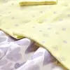 Bibaby Organik Pijama Takımı Love You Baby Yellow Lavander