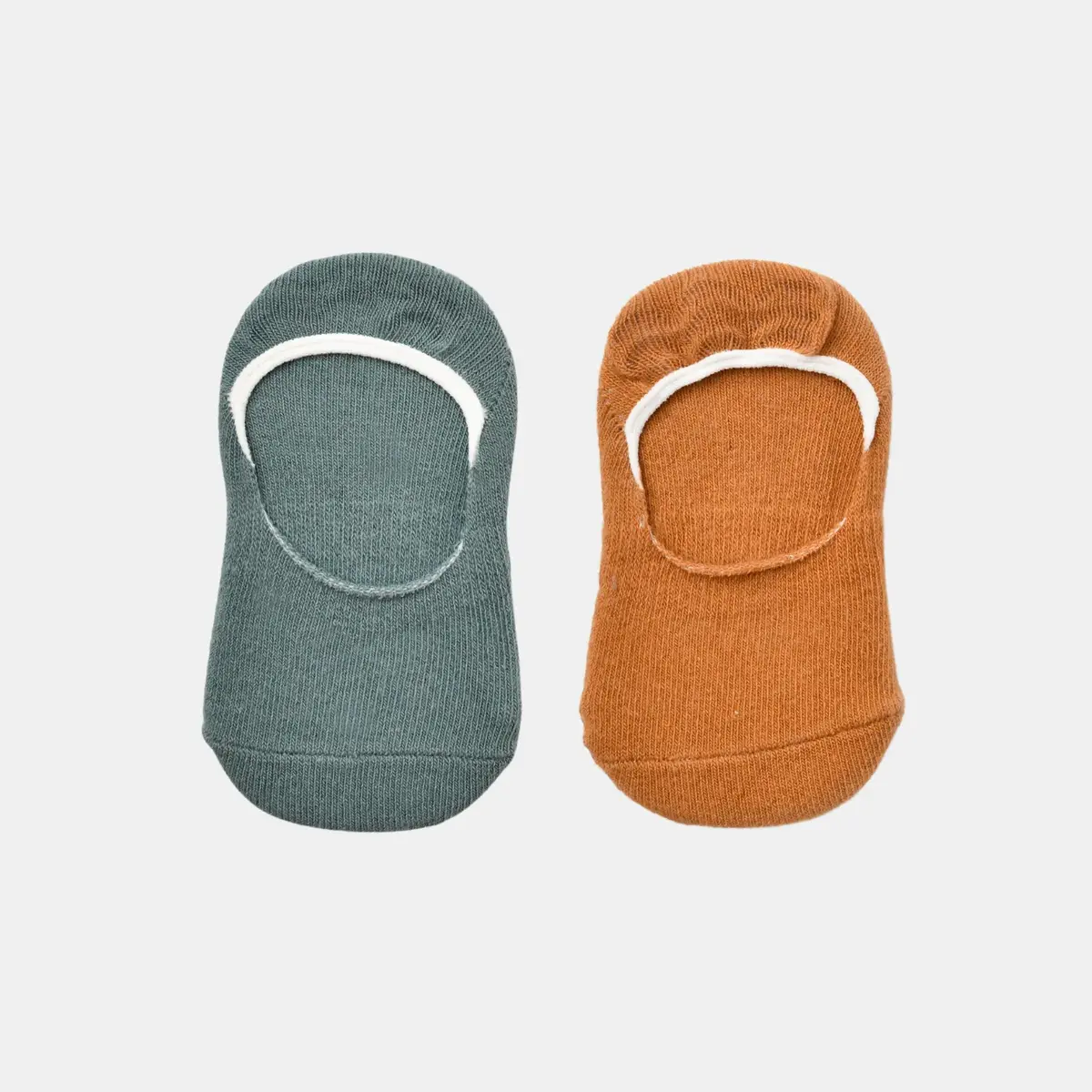 Bibaby Organik Babet Çorap 2li Basic Nil - Hardal Bibaby Organik Babet Çorap 2li Basic Nil - Hardal