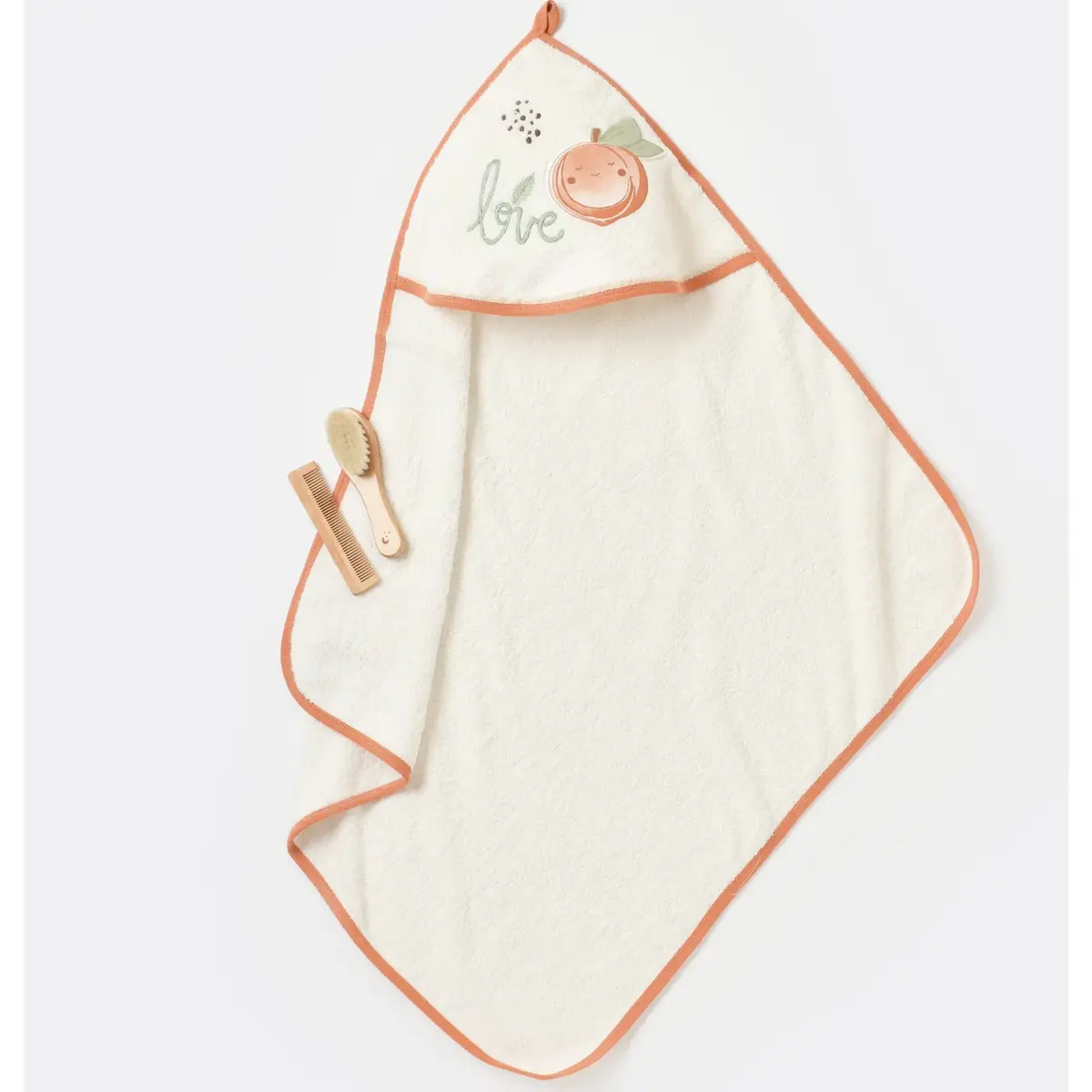 Bibaby Organik Bornoz Takımı Summer Fruit Caramel