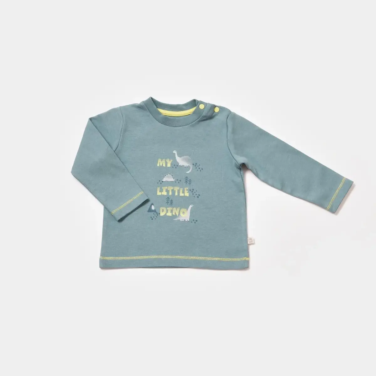Bibaby 2li Takım My Little Dinasaur Gri - Petrol
