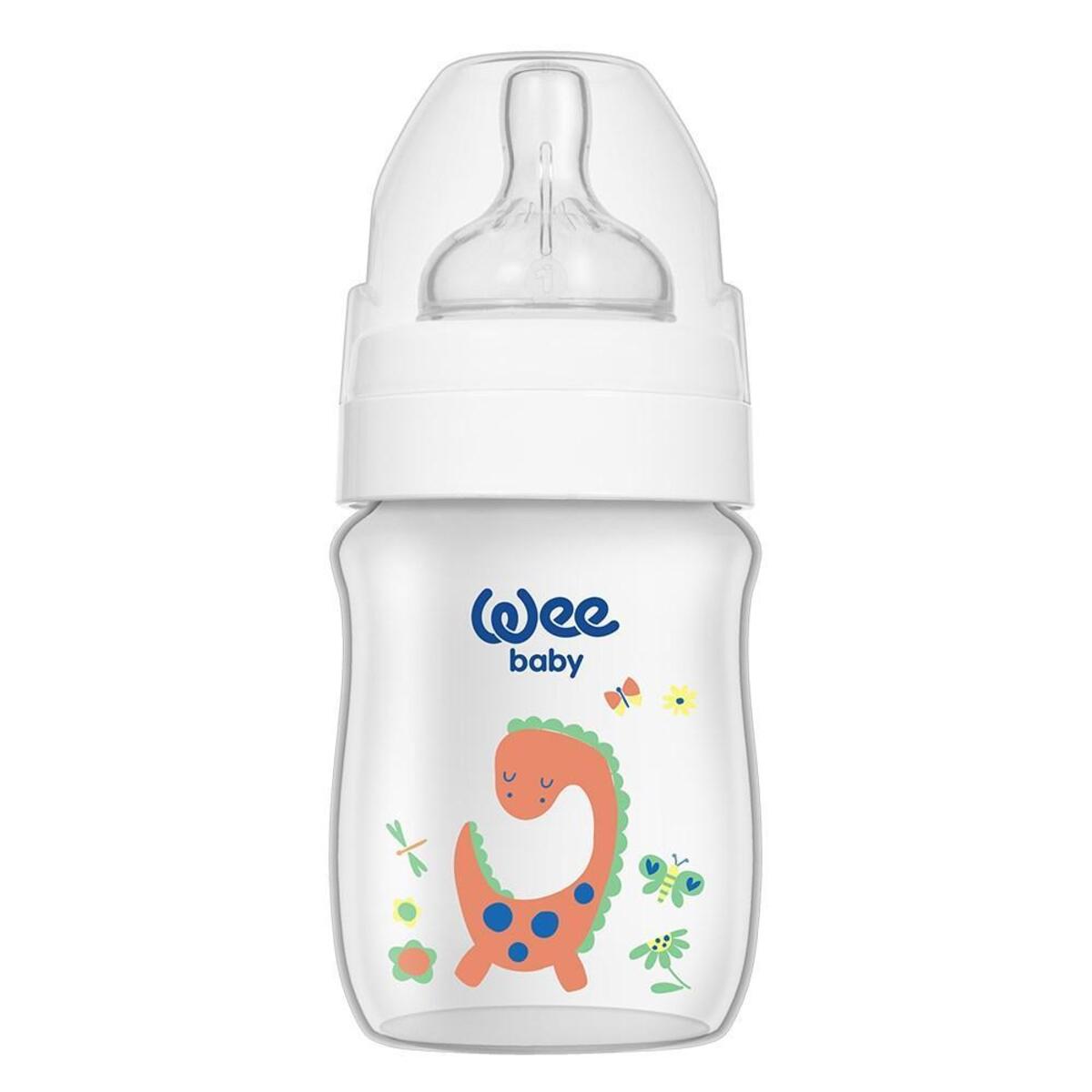 Wee Baby Klasik Plus Geniş Ağızlı PP Biberon 125 ml