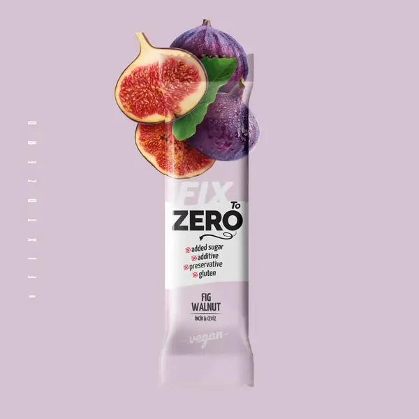 Fix To Zero İncirli Cevizli Meyve Barı 30gr 