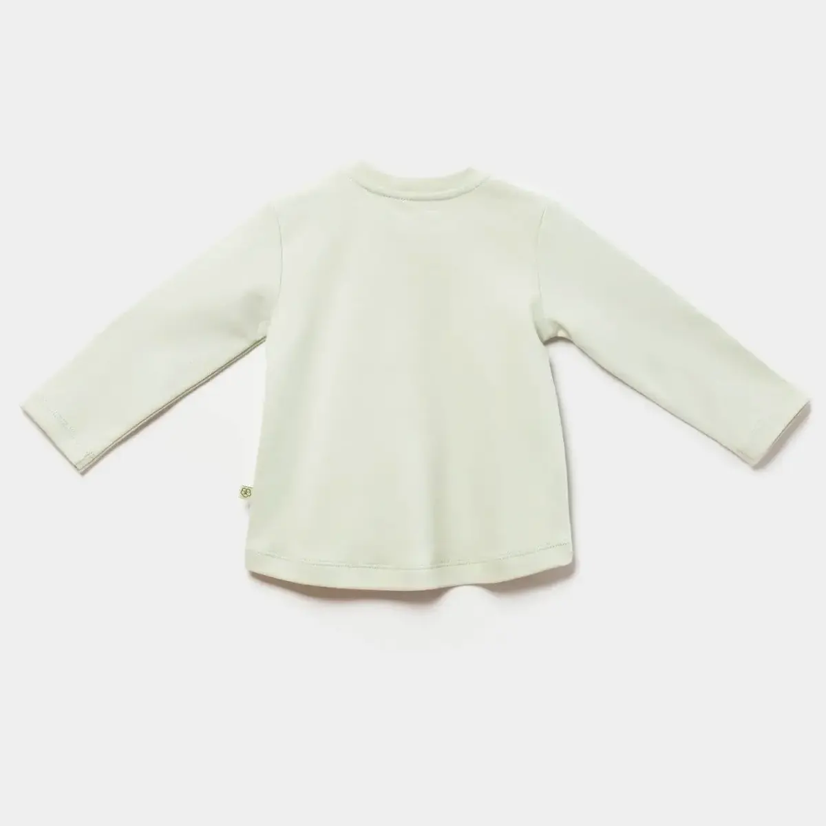 Bibaby Sweatshirt Biorganik Tiny Birds Ekru Yeşil