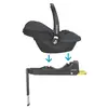Maxi Cosi Zelia3 Travel Sistem Bebek Arabası Essential Black