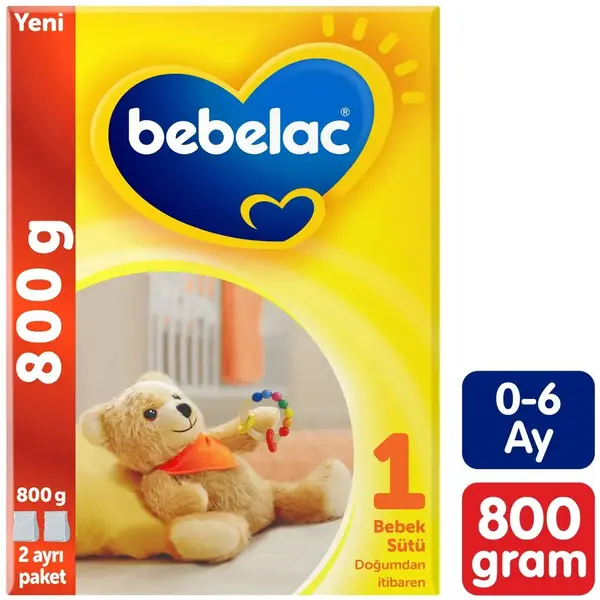 Bebelac 1 Bebek Balangıç Maması 800 Gr