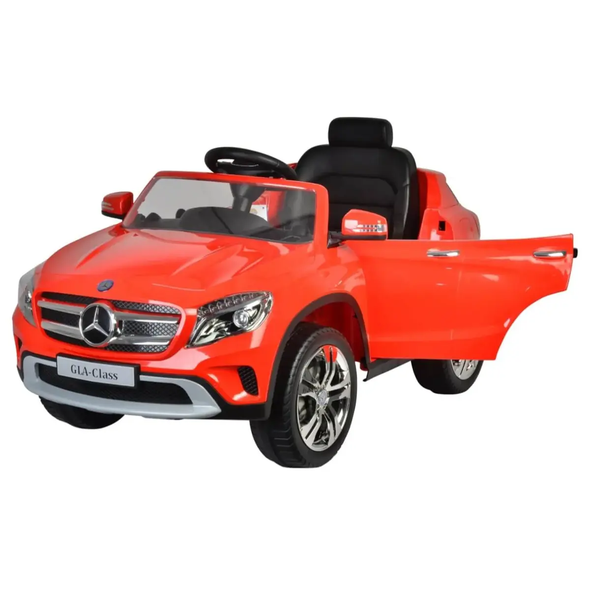 Mercedes - Benz GLA Akülü Jeep Deri Koltuk 12V Kırmızı