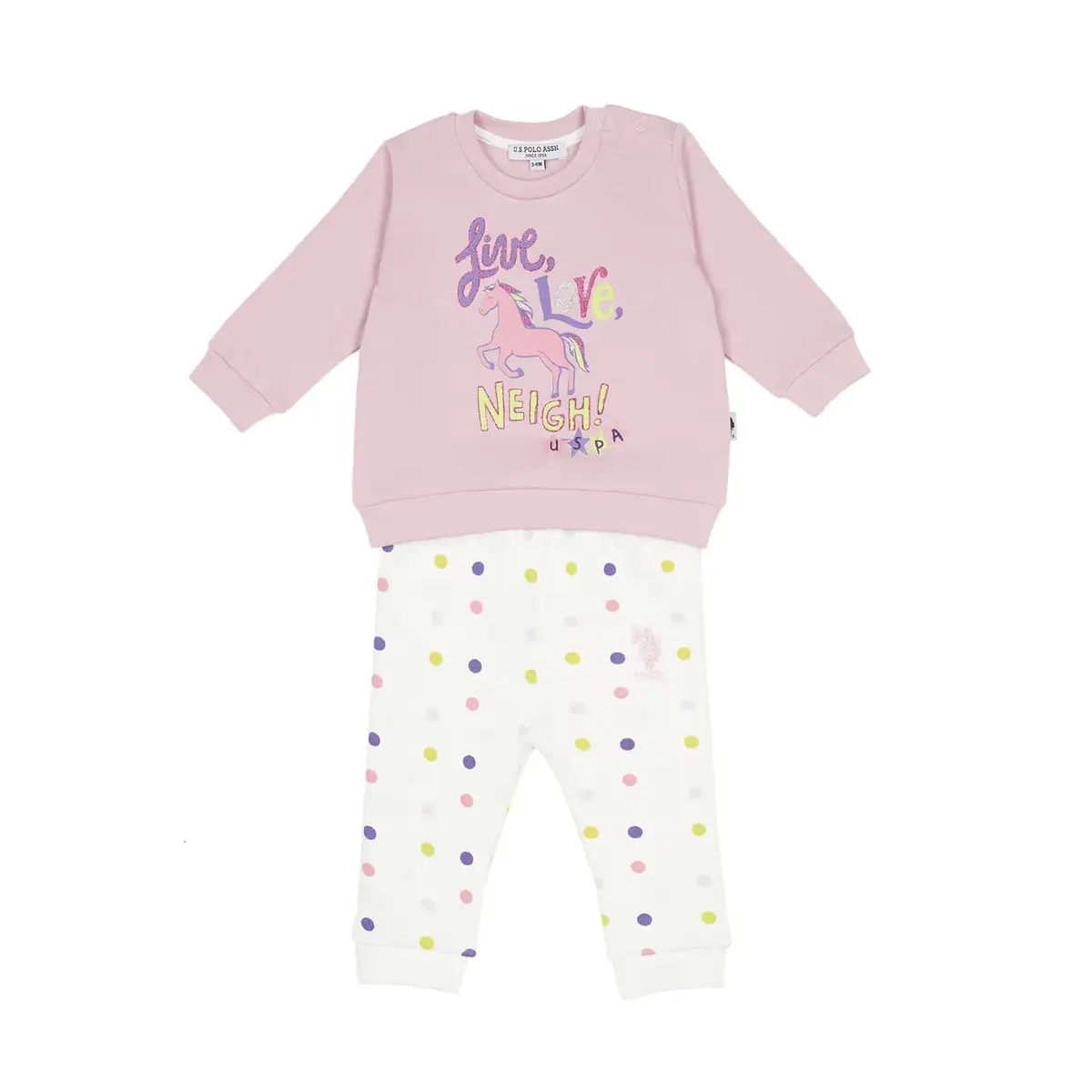 U.S. Polo 2li Takım Açık Gül Kurusu