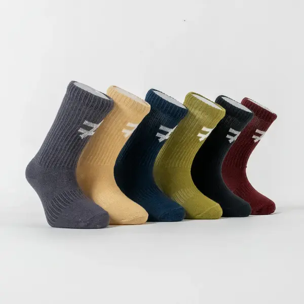 Moi Noi Çorap Soket 6lı Çok Renkli