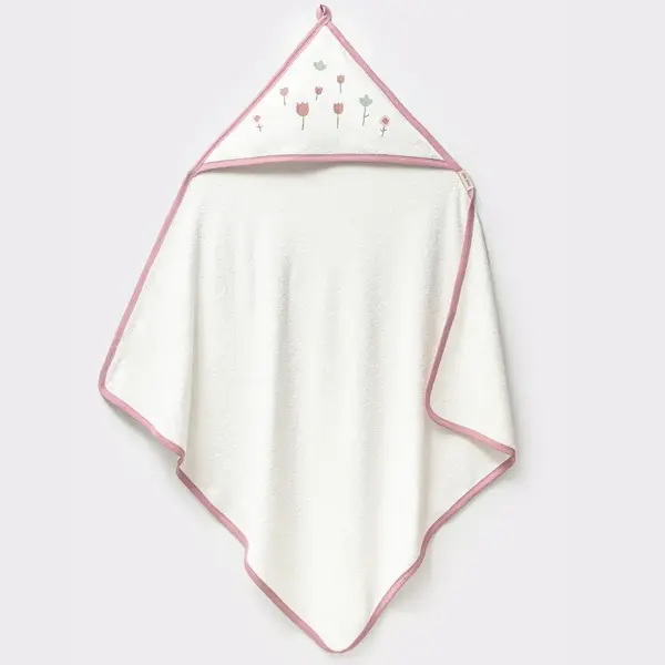 Moi Noi Havlu Nakışlı Çam Mürdüm