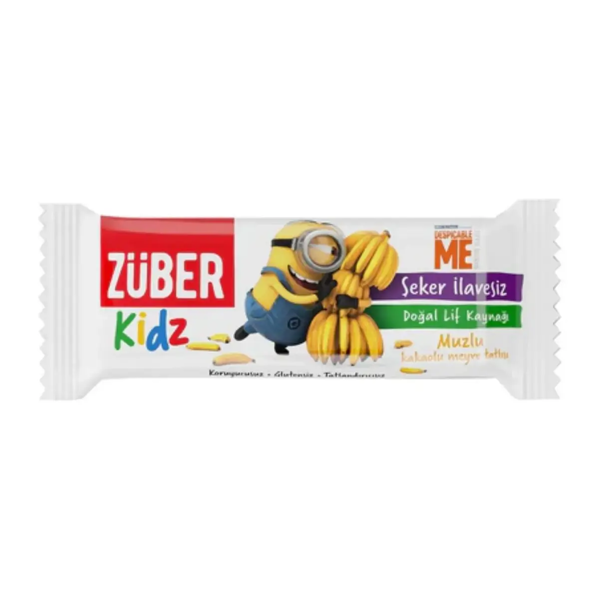 Züber Kidz Muzlu Ve Kakaolu Meyve Tatlısı 30gr