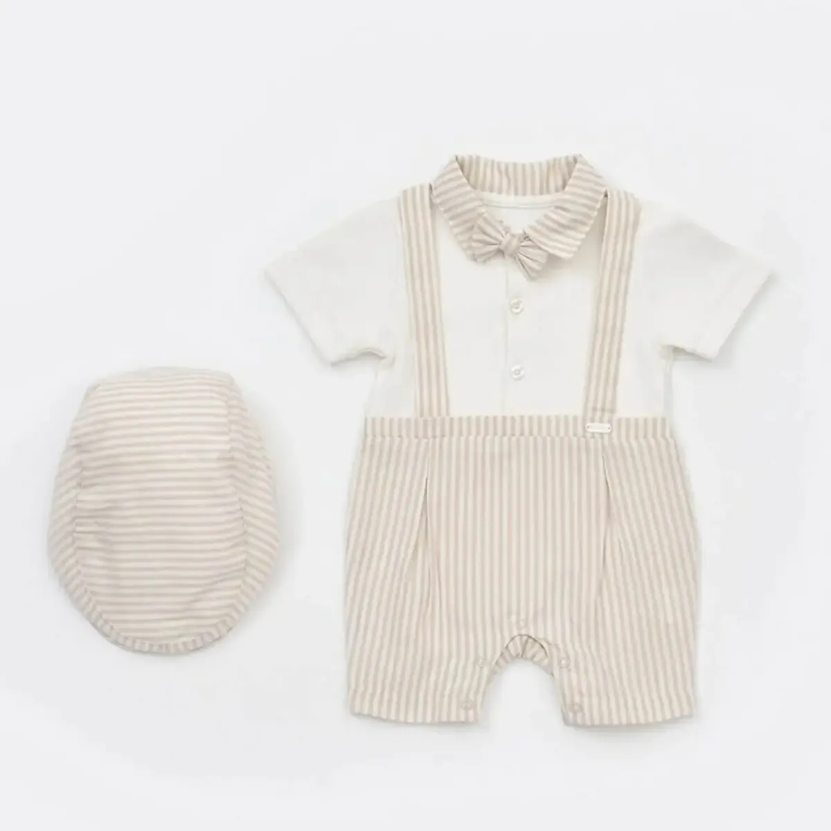Bibaby Salopet Tulum Royal Kasketli Bej
