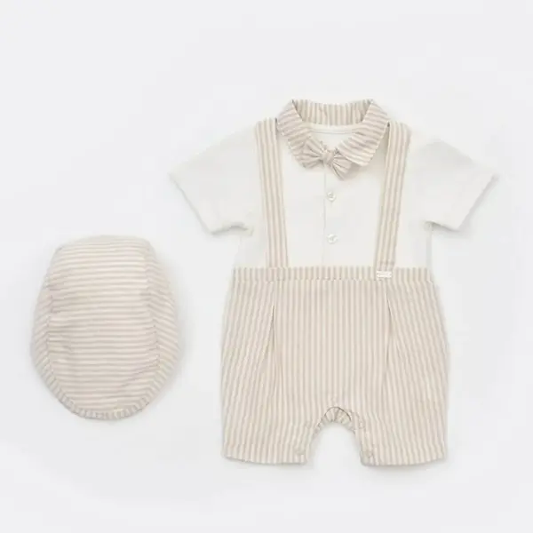 Bibaby Salopet Tulum Royal Kasketli Bej