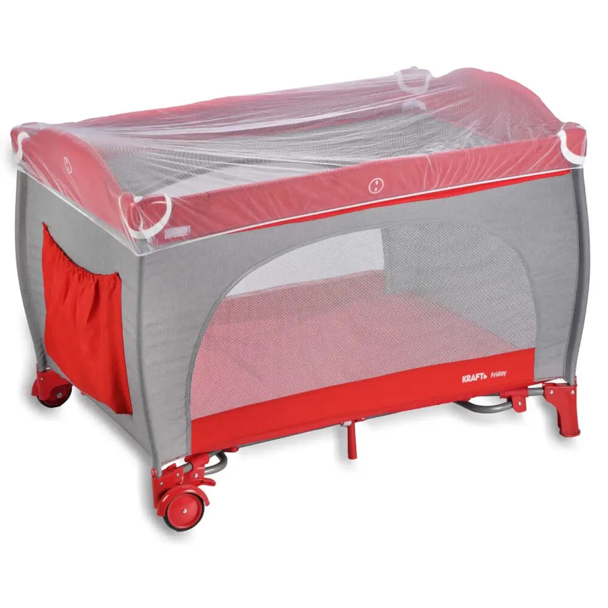 Kraft Friday Oyun Parkı 70x110 cm Grey Red