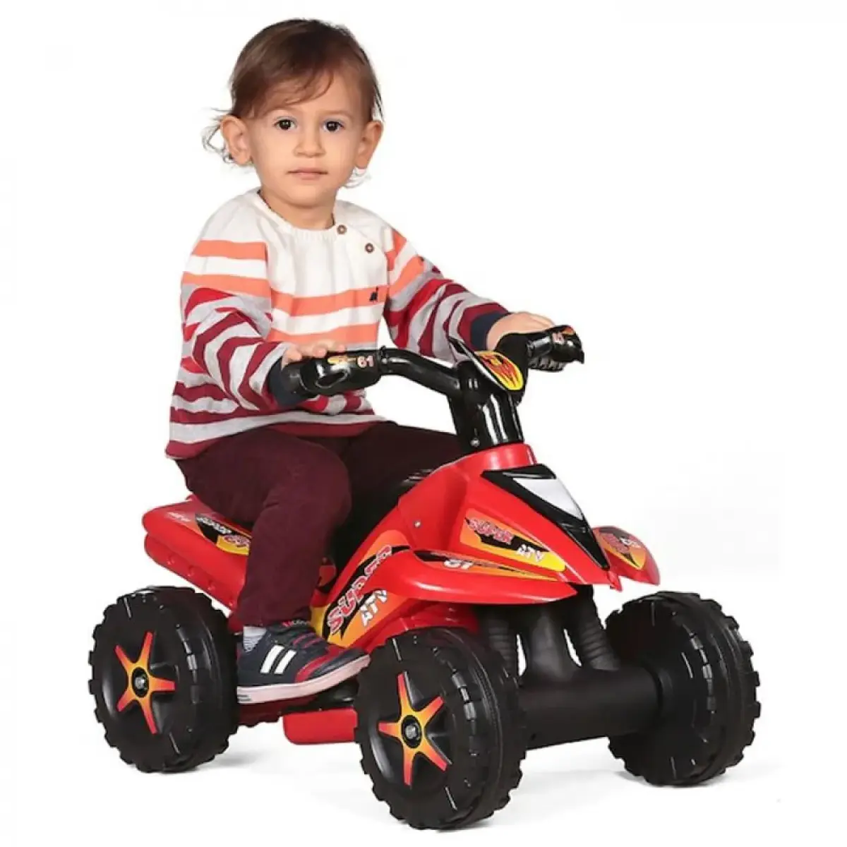 Akülü Atv 6 Volt Mavi