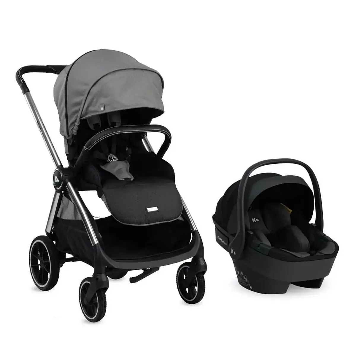 Kraft Dakar I-Size Travel Sistem Bebek Arabası Grey