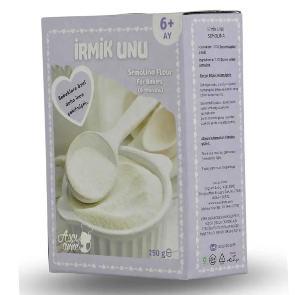 Aşçı Anne İrmik 250 gr