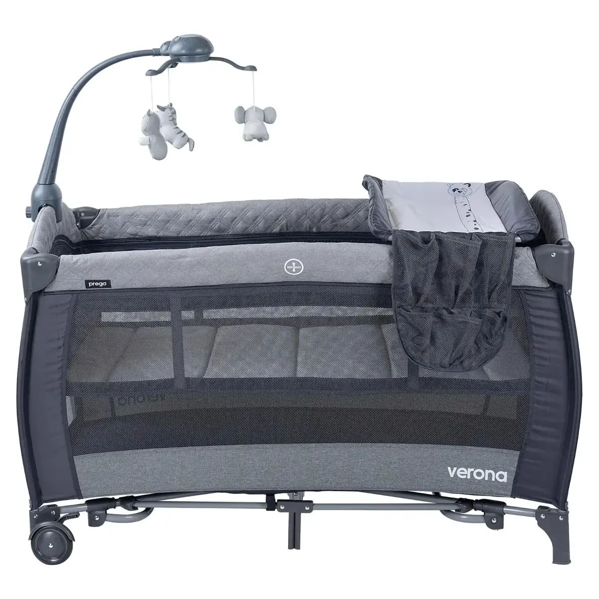 Prego 8065 Verona Oyun Parkı 70x120 cm Gri